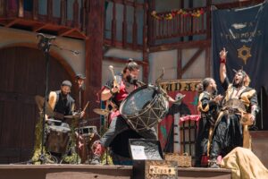 Rota Temporis performing at the 2024 Georgia Renaissance Festival.